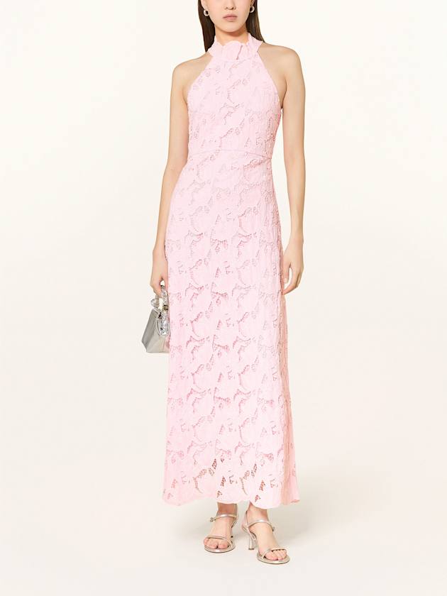 Spitzenkleid in Rosa