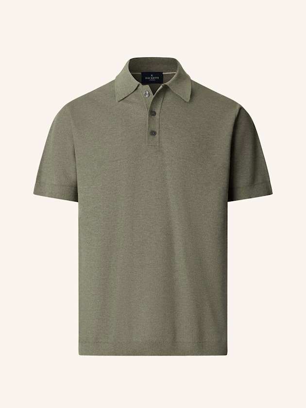Grünes Poloshirt für Herren