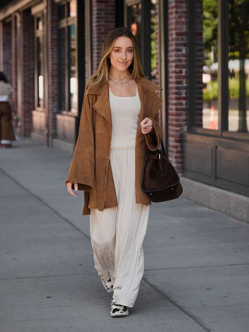 Frau in einem natürlichen Look