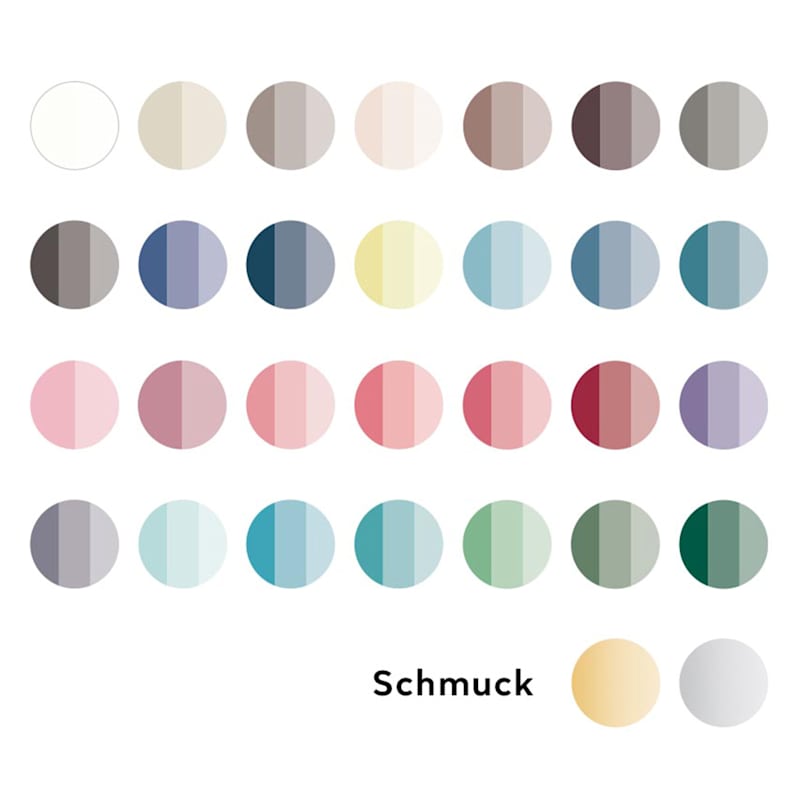 Farbpalette für den soften Sommertyp