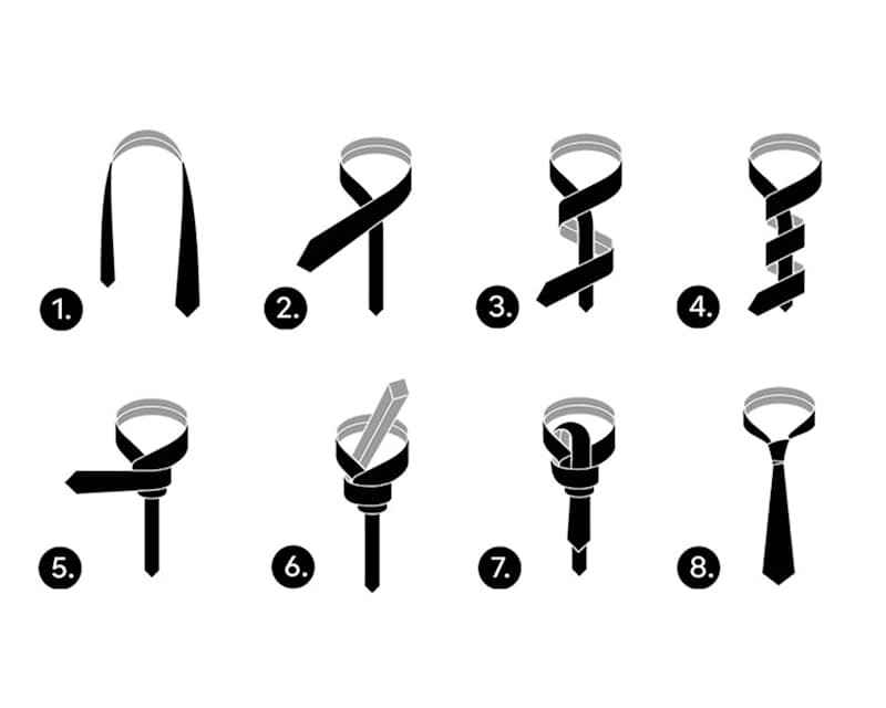 Prince Albert Knoten Anleitung