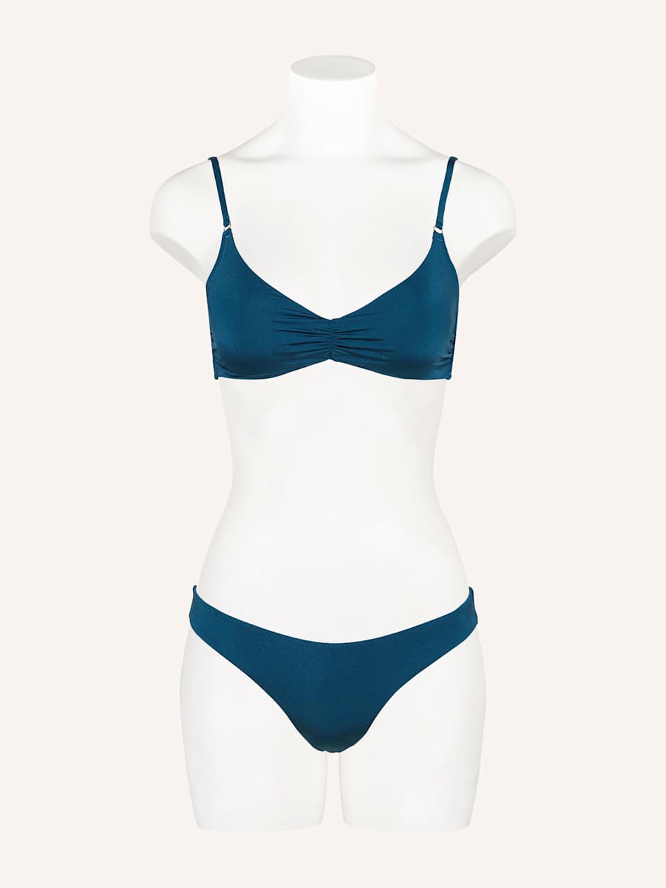 Bustier-Bikini in Petrol