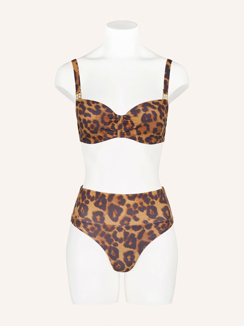 Balconette-Bikini in Leopardenmuster