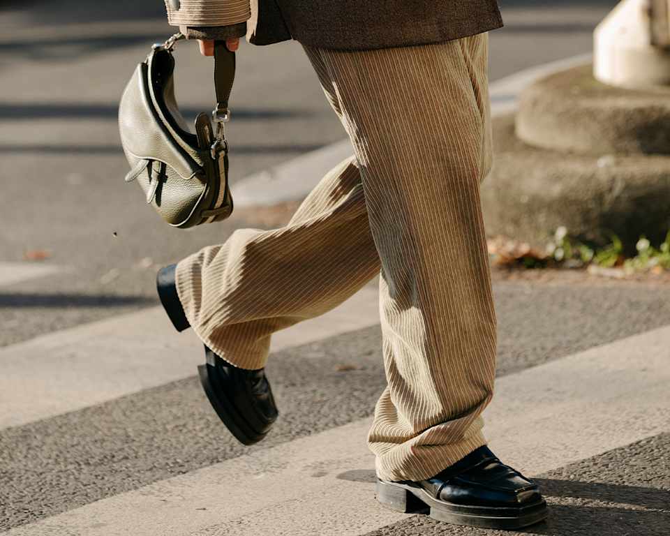 Ausschnitt von Herren-Loafer