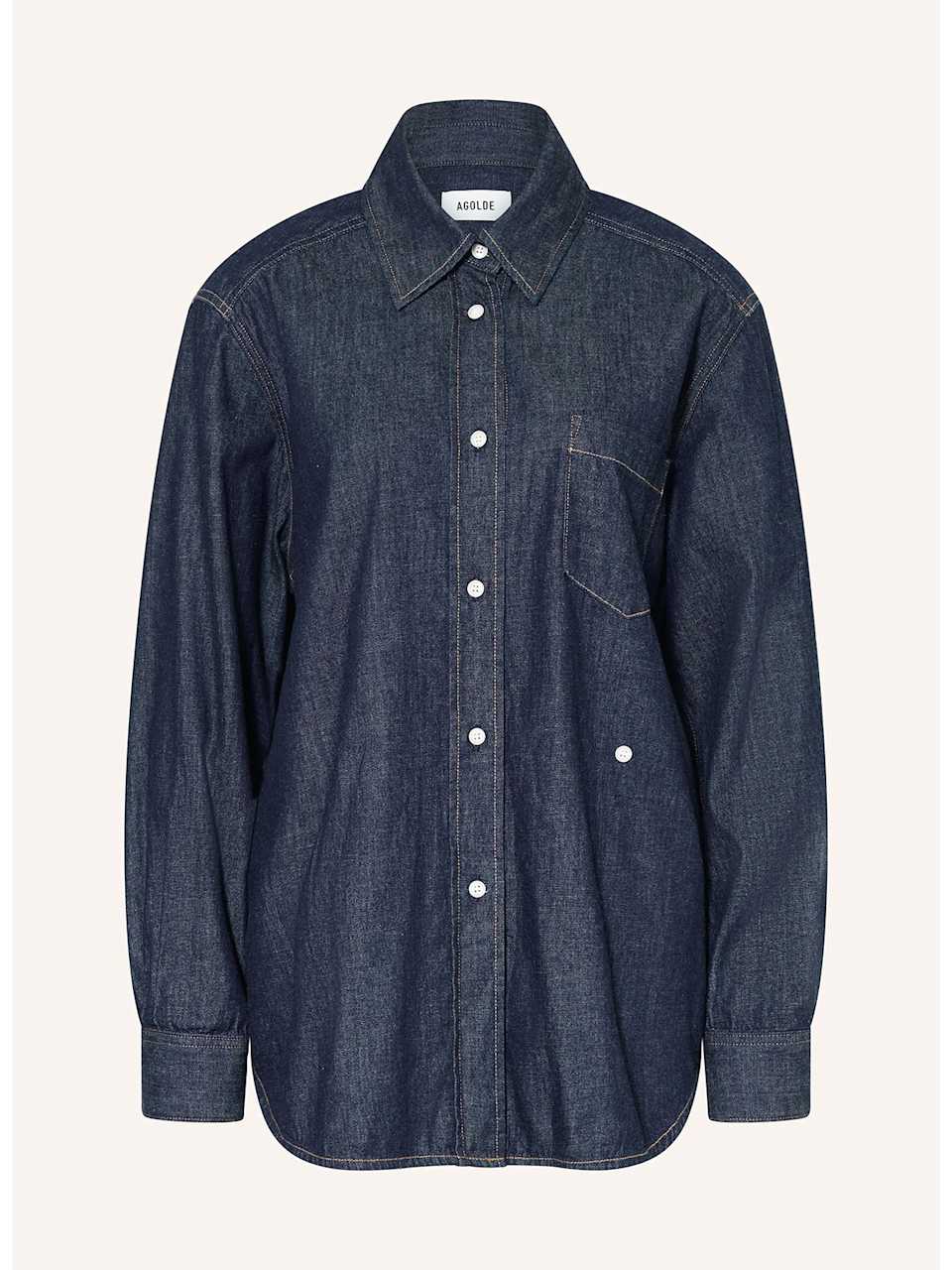 Jeanshemd von der Marke Toteme