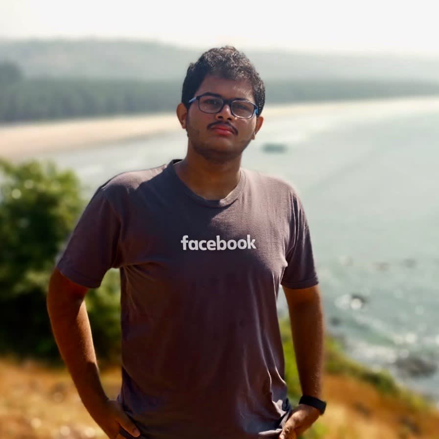 A photo of Siddharth, on vacation, staring angrily.