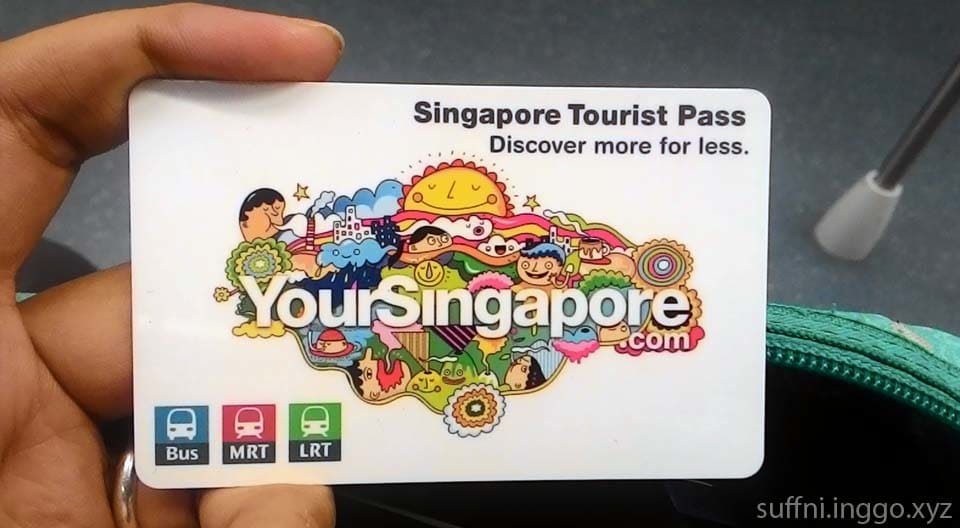 First thing to do when you arrive in Changi Airport: Get a tourist pass! We got the 3-day pass for $30 each ($10 rebatable). Worth it!