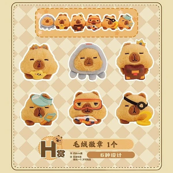 H) Badge