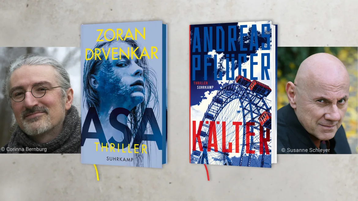 Beitrag zu Andreas Pflüger und Zoran Drvenkar erhalten Stuttgarter Krimipreise 2026
