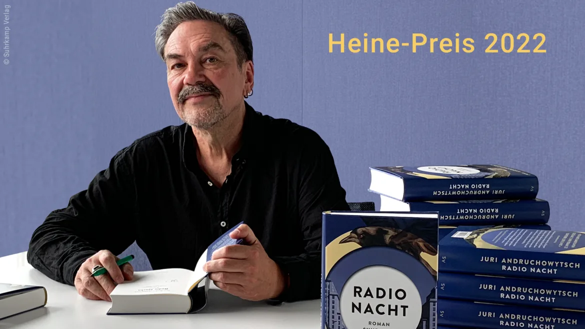Beitrag zu Juri Andruchowytsch erhält den Heine-Preis 2022