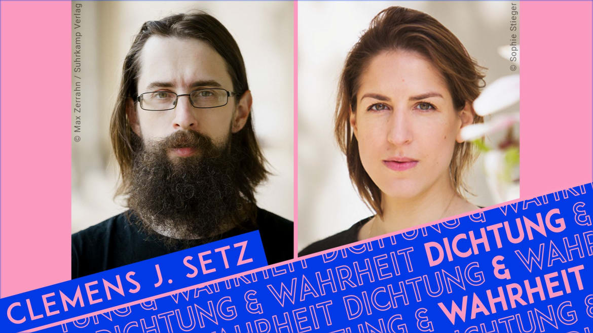 Beitrag zu Buchautor und Dramatiker Clemens J. Setz im Podcast Dichtung & Wahrheit #6: Wie viel Wahrheit verträgt die Literatur?