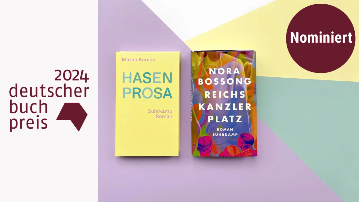 Beitrag zu Bossong und Kames auf der Longlist des Deutschen Buchpreises 2024