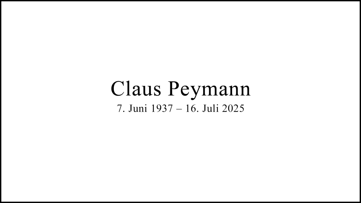 Beitrag zu Zum Tod von Claus Peymann