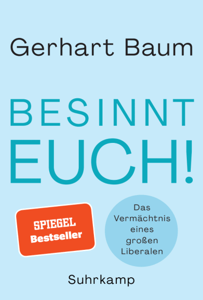 Durs Grünbein und Renate Liesmann-Baum
