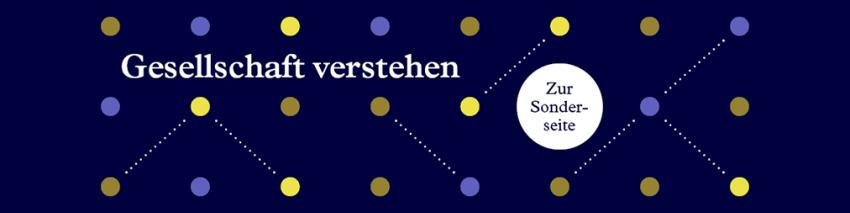 Zur Sonderseite Gesellschaft verstehen