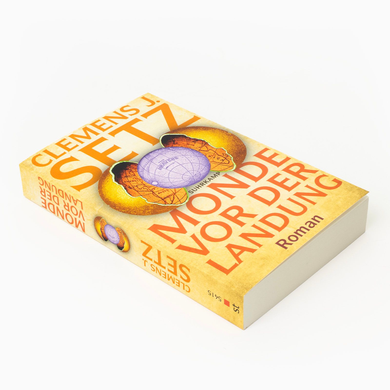 Blick aufs Buch: Clemens J. Setz, Monde vor der Landung im Taschenbuch