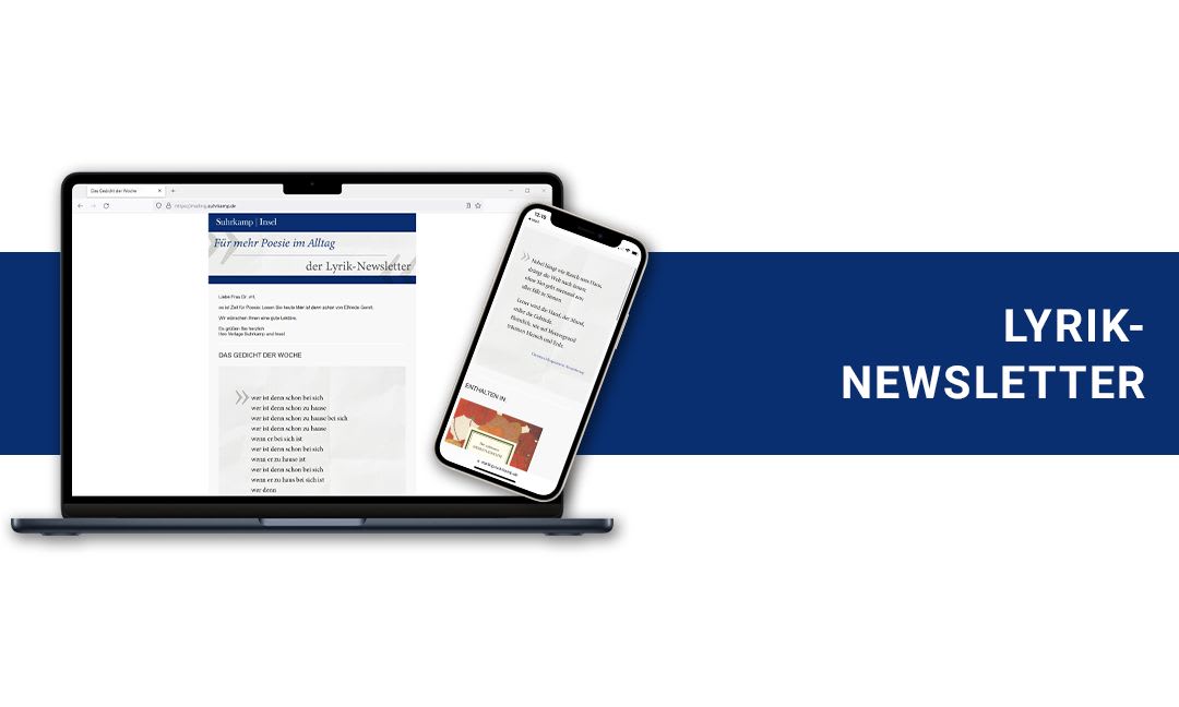 Teaser mit Link zum Lyrik-Newsletter