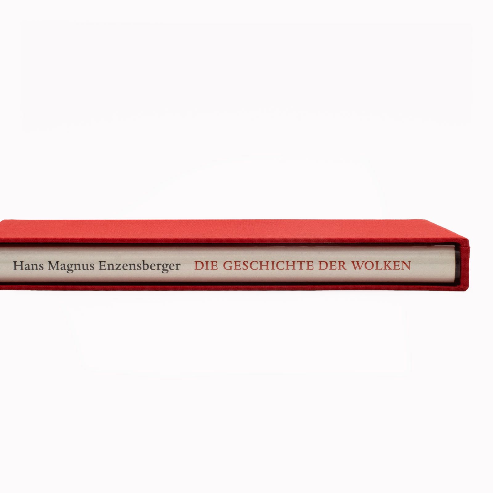 Foto des Buchs »Die Geschichte der Wolken« von Hans Magnus Enzensberger