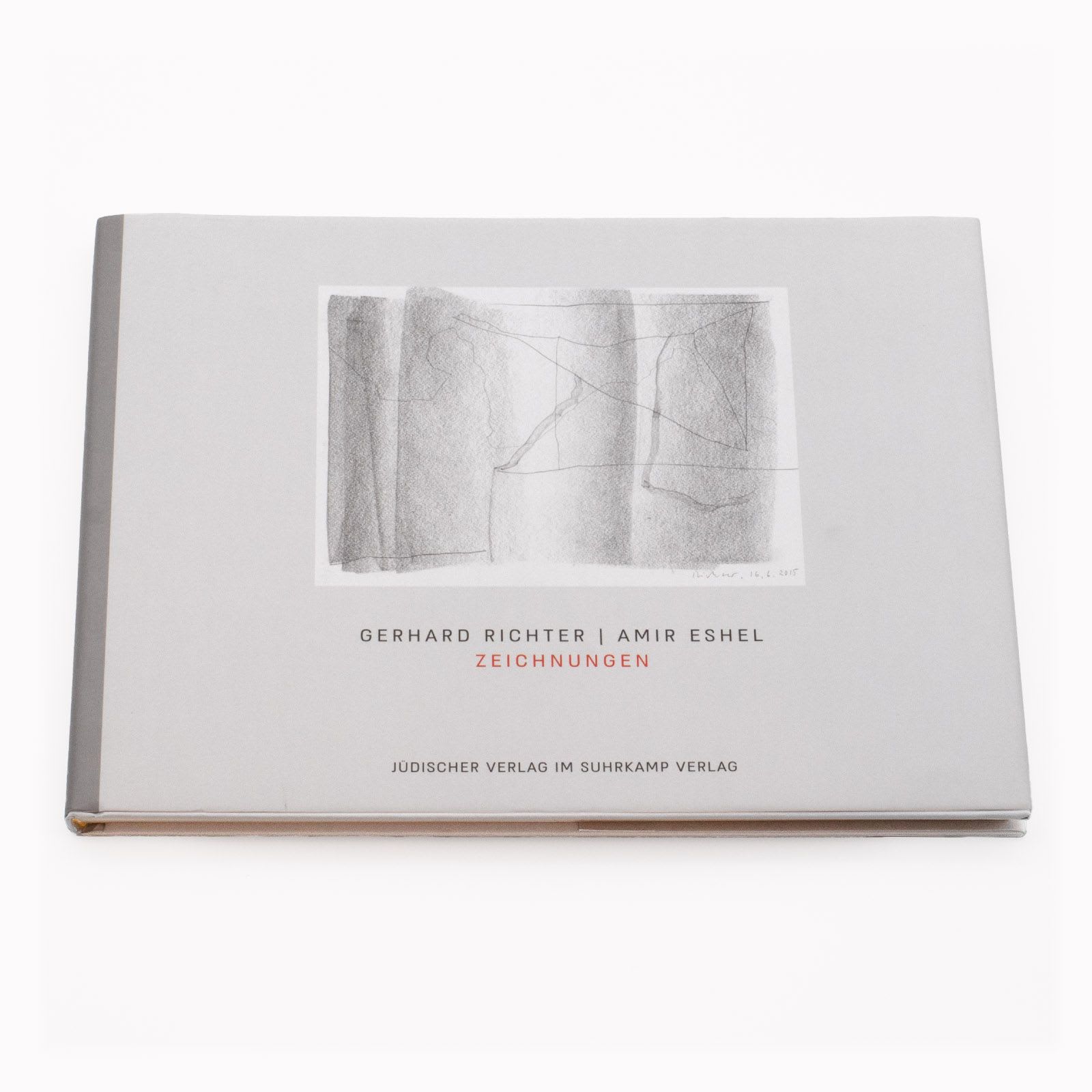Foto des Buchs »Zeichnungen« von Gerhard Richter und Amir Eshel