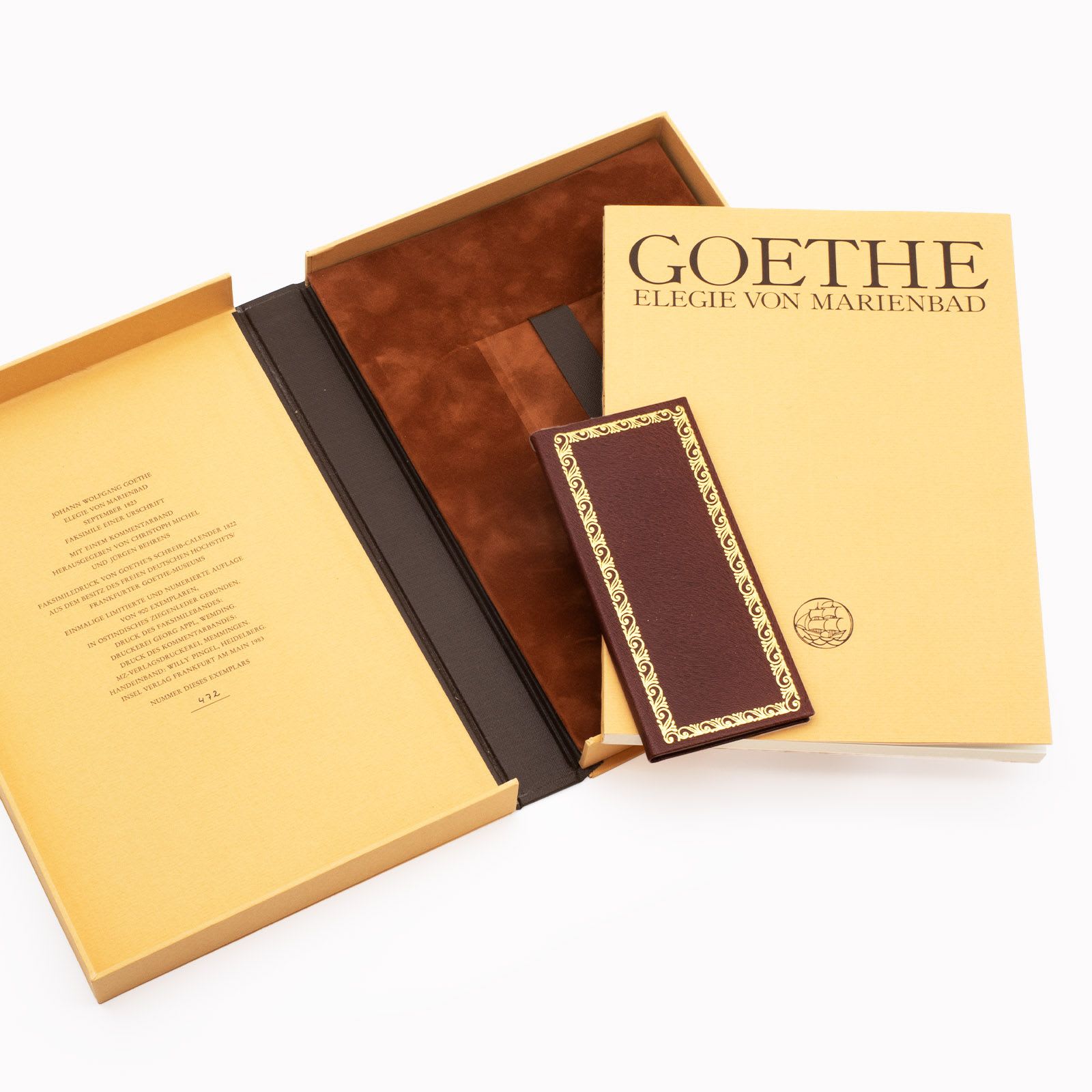Produktfoto von Goethes Elegie von Marienbad