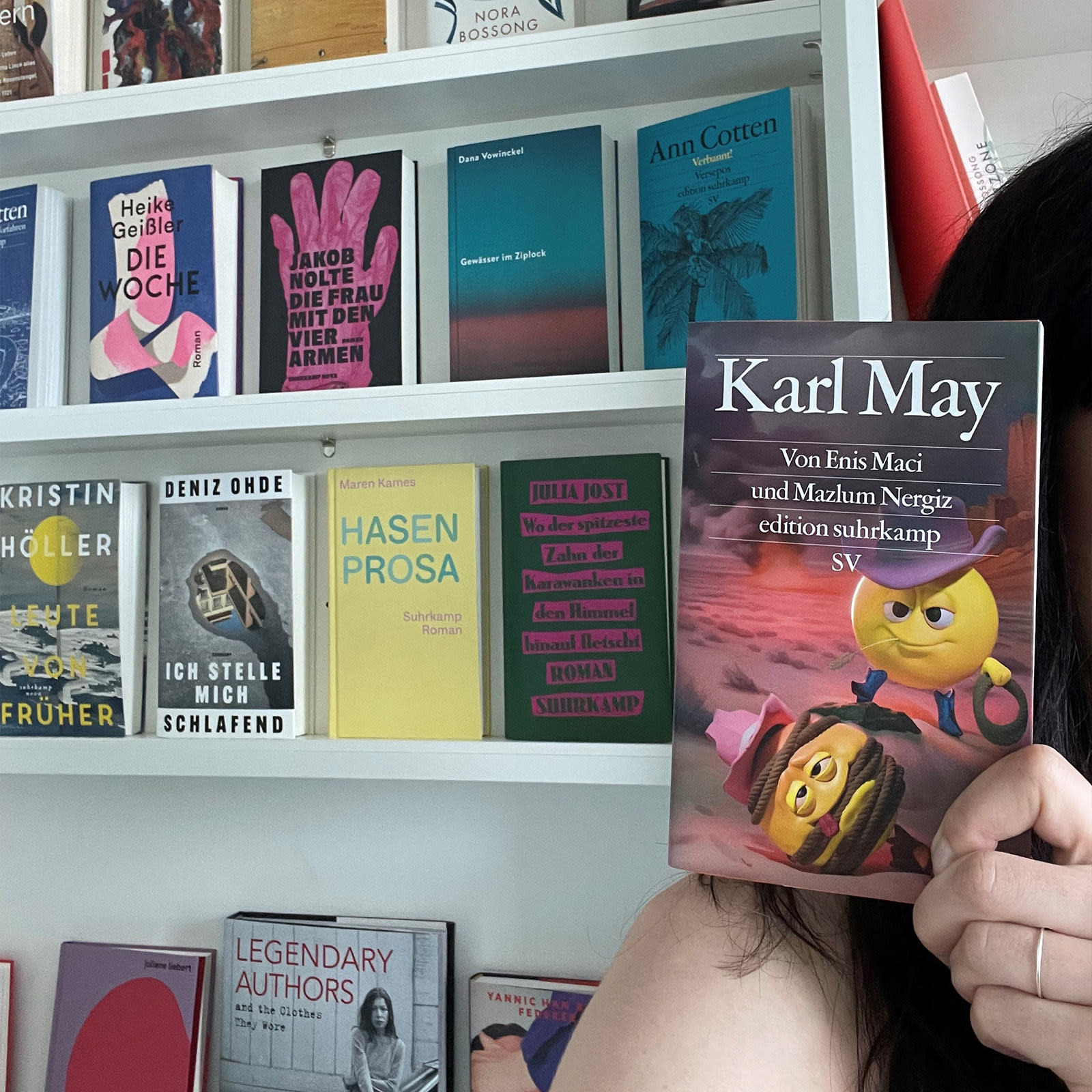 Martina Wunderer (Lektorat Deutschsprachige Literatur) empfiehlt Enis Maci und Mazlum Nergiz, Karl May