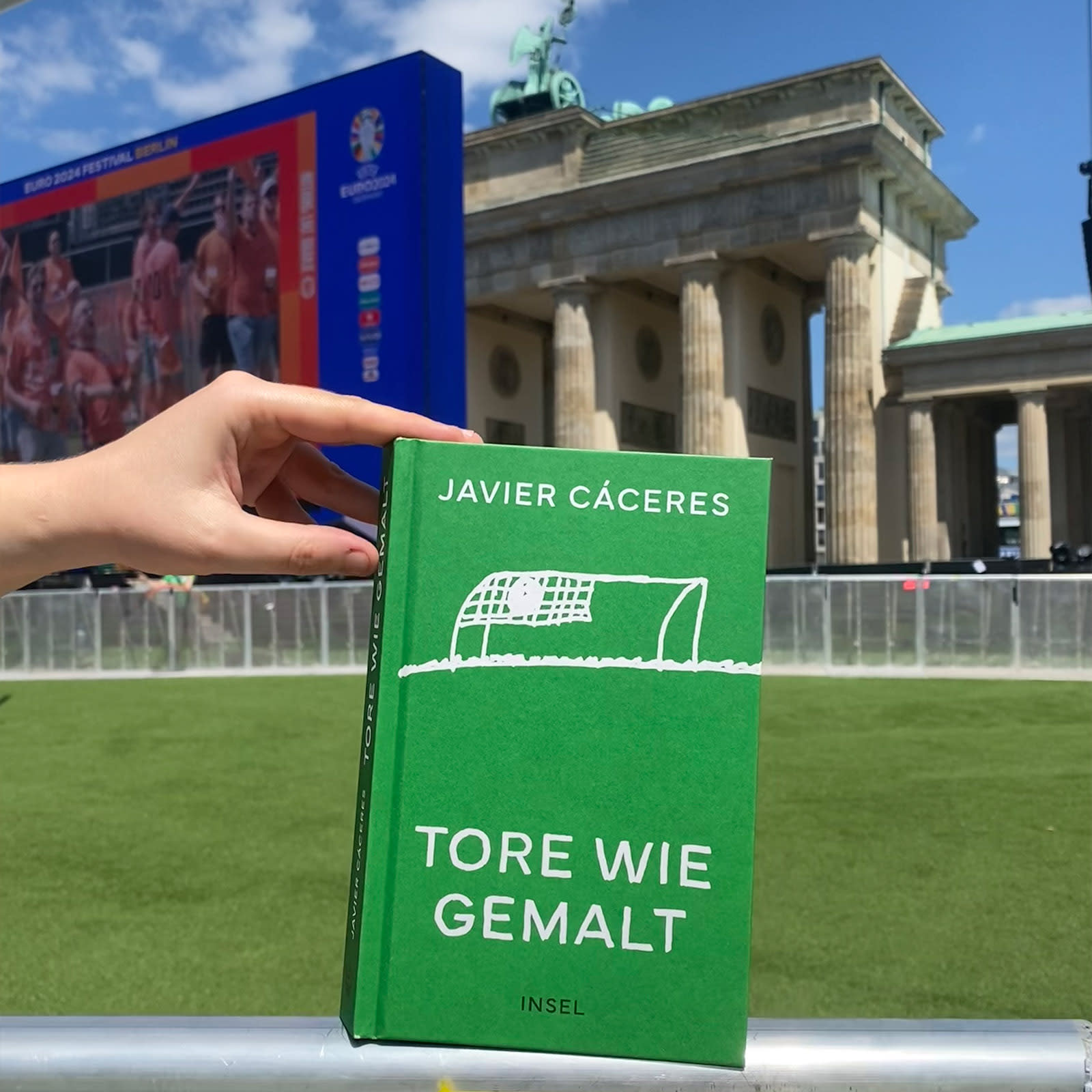 Paula Zachert (Presse) empfiehlt Javier Cáceres, Tore wie gemalt