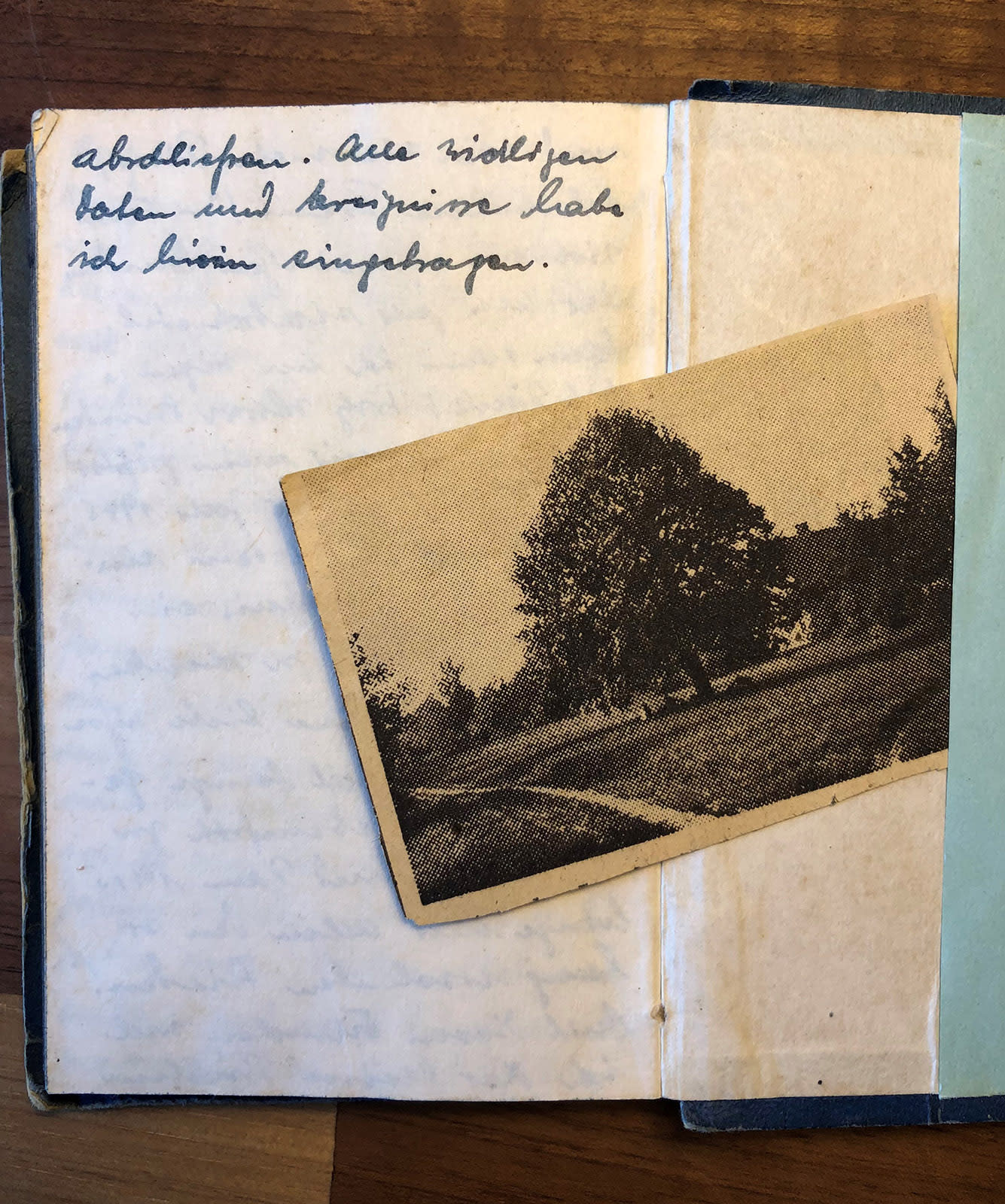 Ein Foto aus dem Taschenkalender von Volker Jarcks Großvater