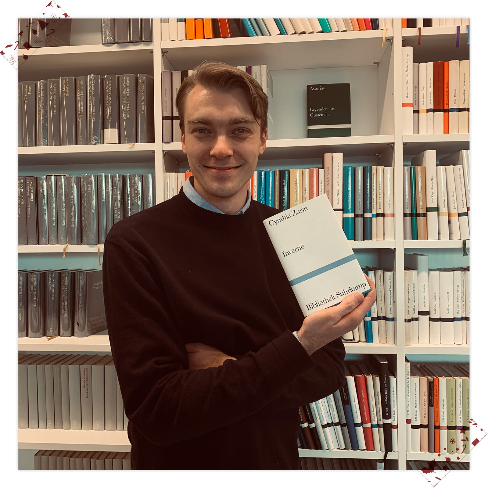 Noah Schmitz (Lektorat Internationale Literatur) empfiehlt »Tasmanien« von Paolo Giordano