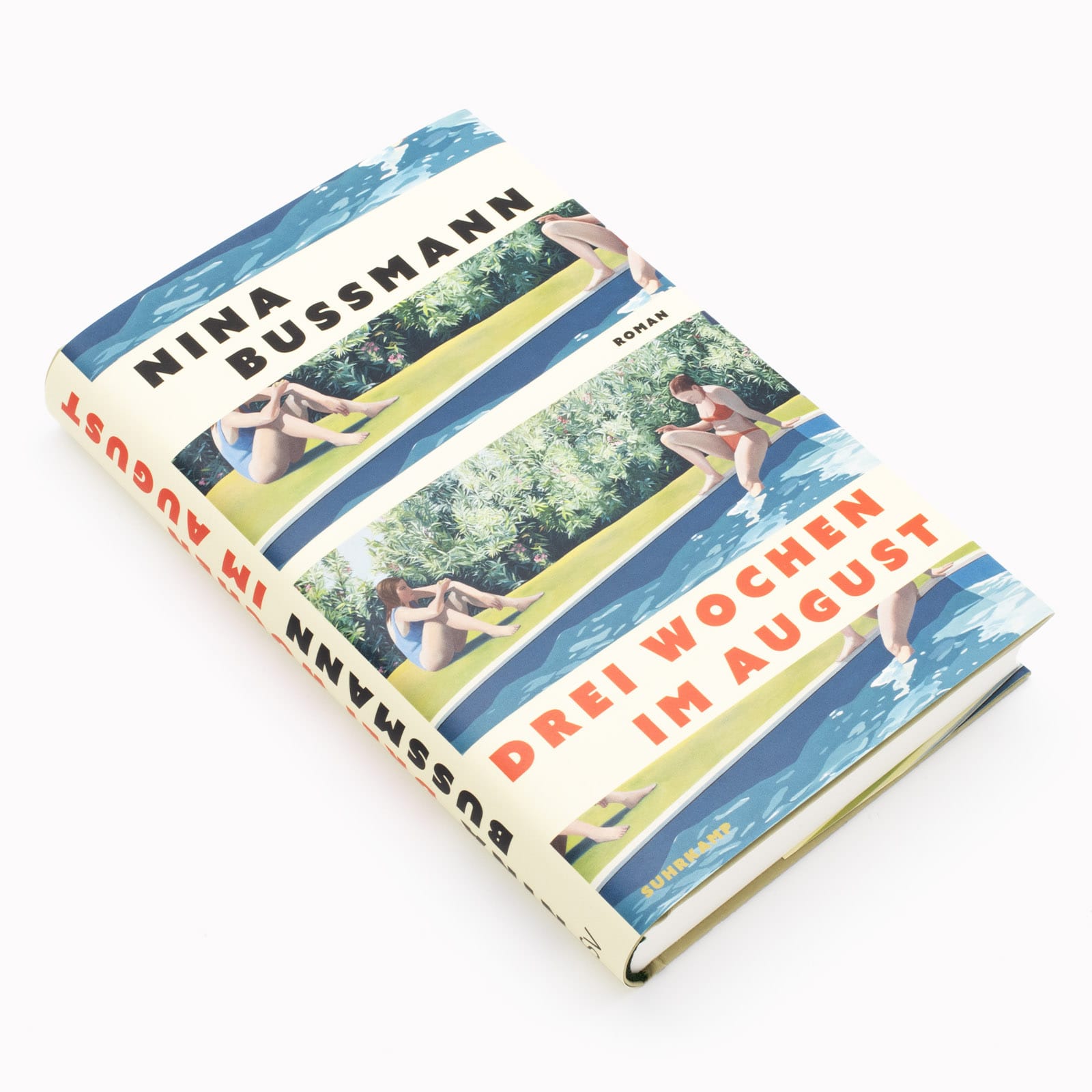 Blick auf "Drei Wochen im August" von Nina Bußmann