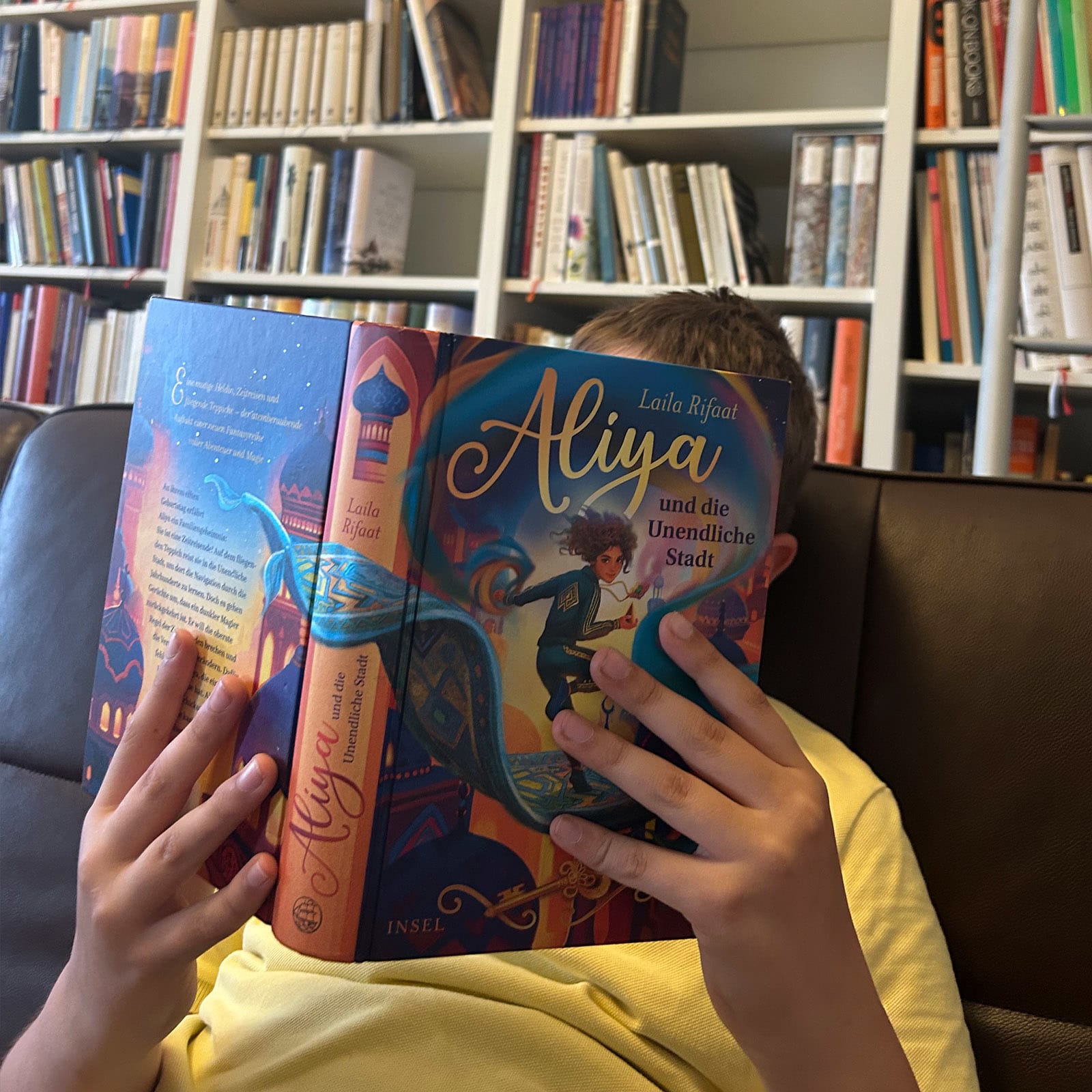 Julius (12) empfiehlt Laila Rifaat: Aliya und die Unendliche Stadt