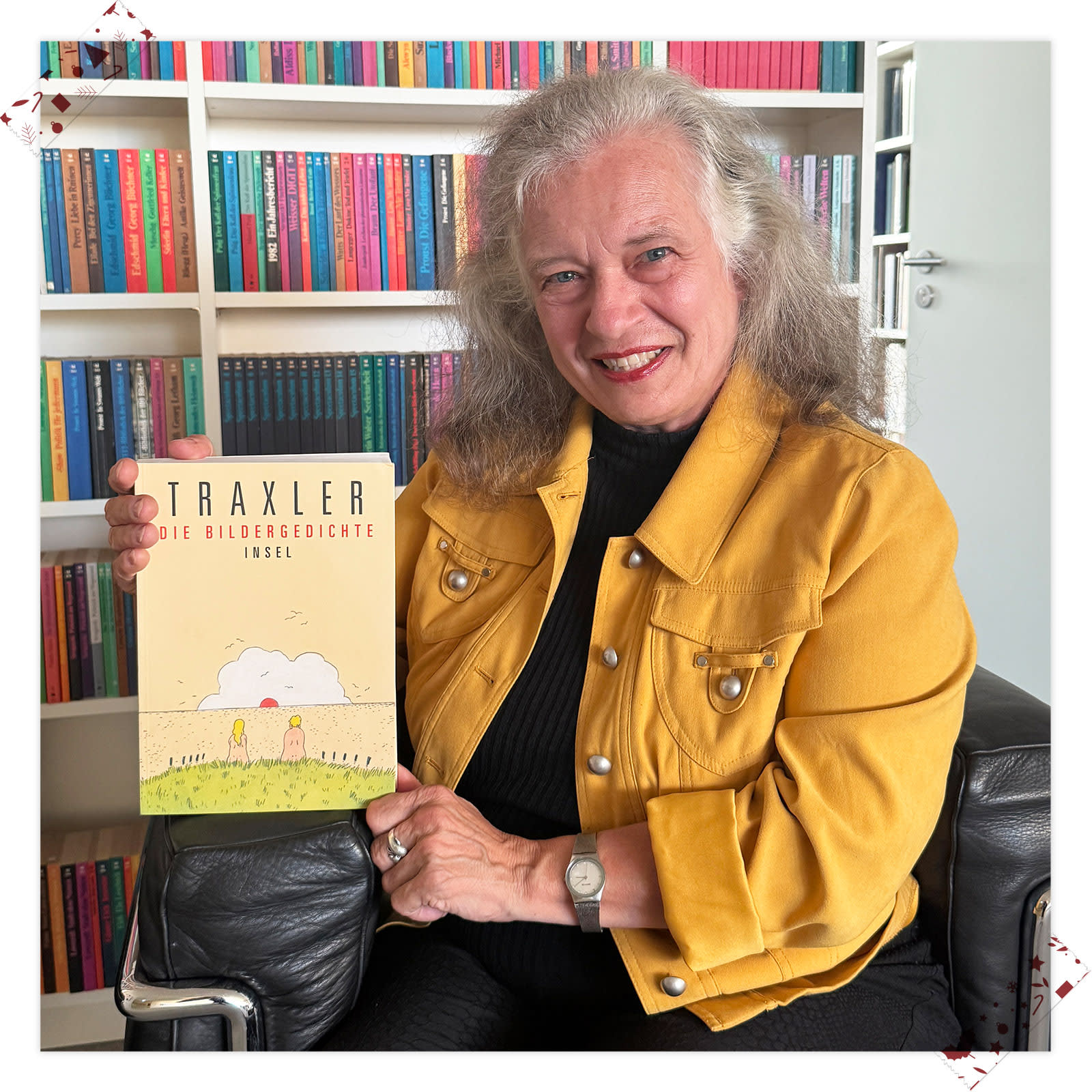 Gesine Dammel (Lektorat) empfiehlt »Die Bildergedichte« von Hans Traxler