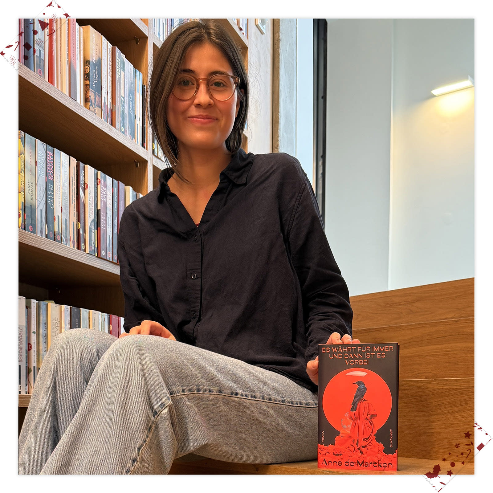 Clara Santillán (Online- und Lesermarketing) empfiehlt Anne de Marcken: Es währt für immer und dann ist es vorbei