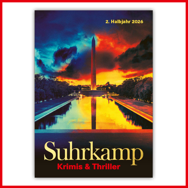 Vorschau Suhrkamp Verlag Krimi 2. Halbjahr 2026