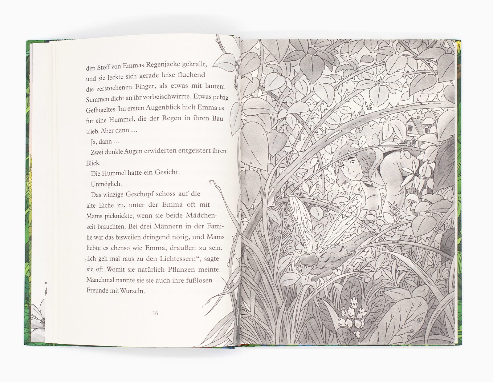 Illustration von Elias Linnekuhl für das Buch »Emma glaubt nicht an Feen« von Cornelia Funke
