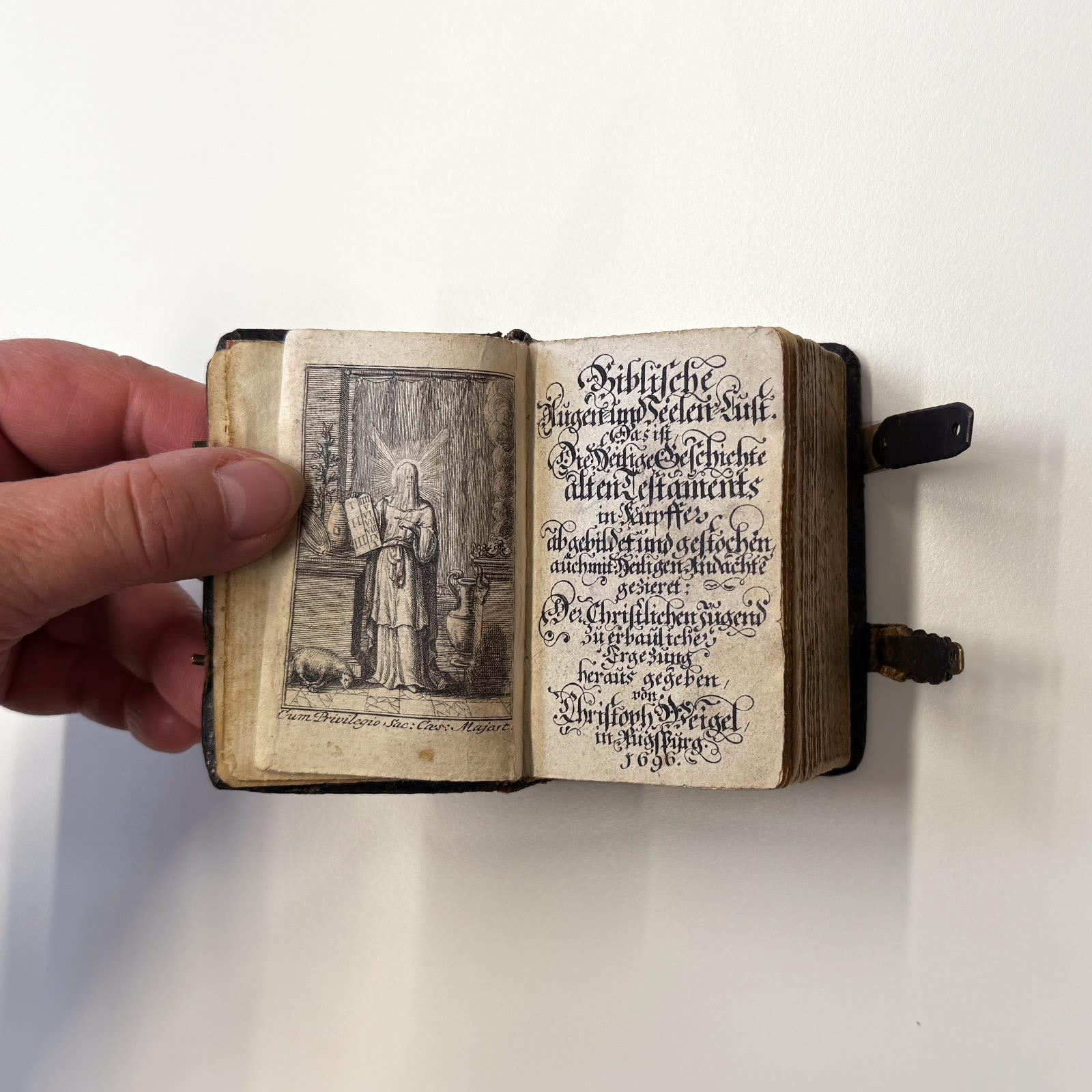 Kinderbibel, abgebildet in dem Insel-Bücherei-Band »Kinderbuchwelten«
