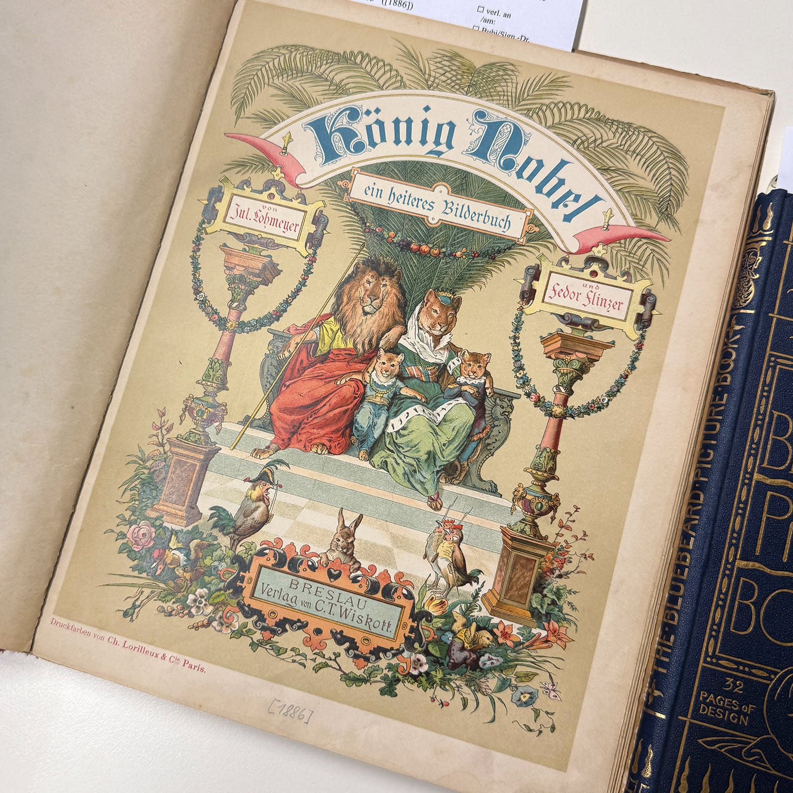 »König Nobel«, abgebildet in dem Insel-Bücherei-Band »Kinderbuchwelten«