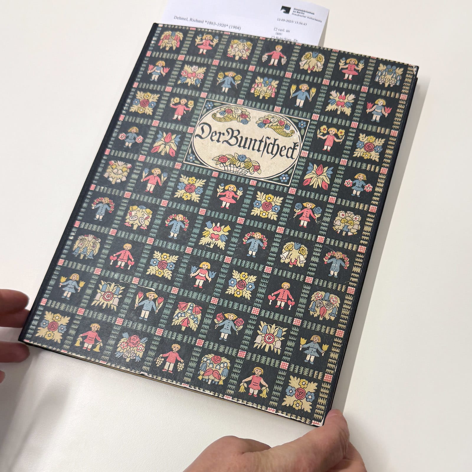 »Der Buntscheck«, abgebildet in dem Insel-Bücherei-Band »Kinderbuchwelten«