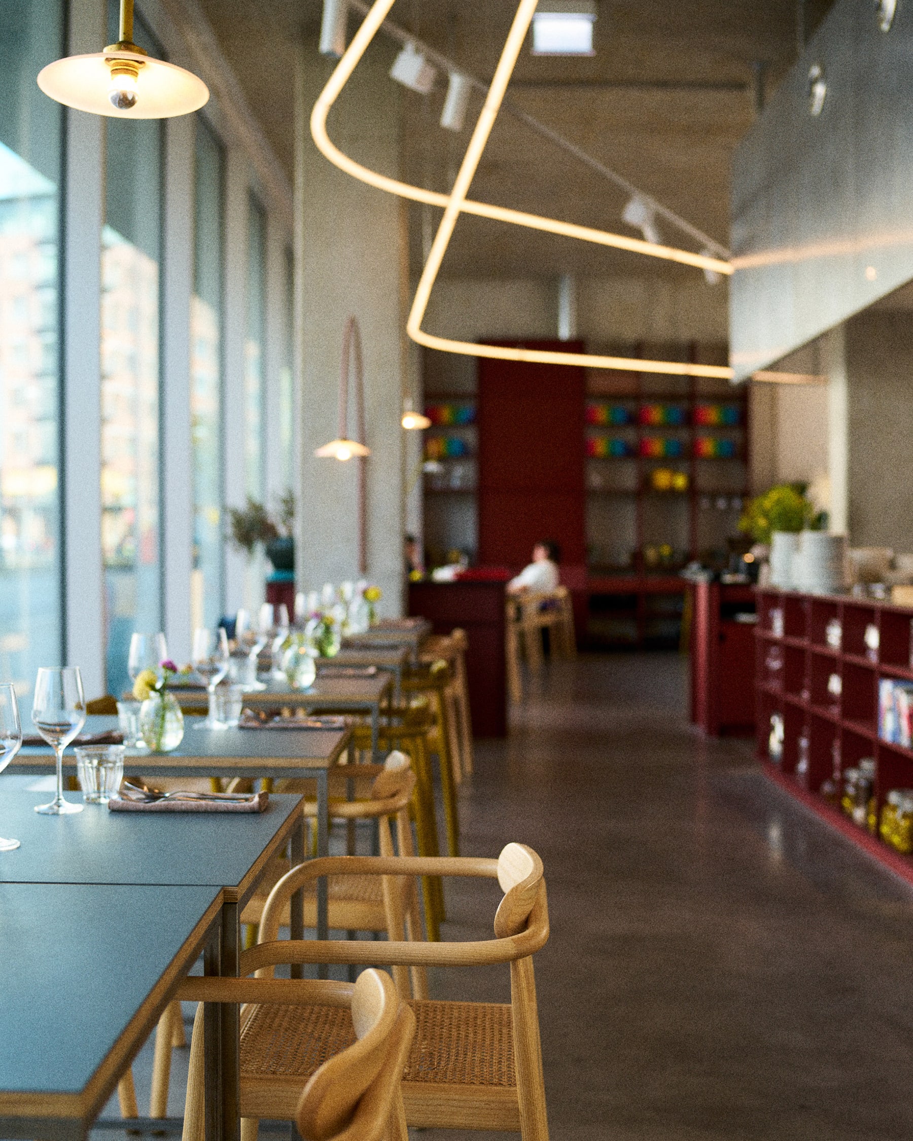 Blick in die Räume des Restaurants