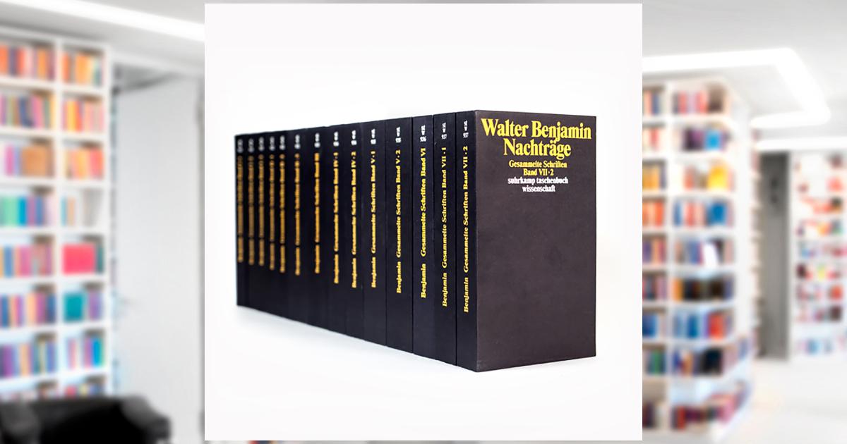 Gesammelte Schriften. Buch von Walter Benjamin (Suhrkamp Verlag)