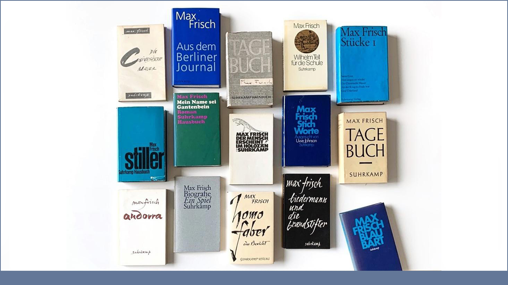 Max Frisch: Bücher und Leben. Im Porträt auf suhrkamp.de