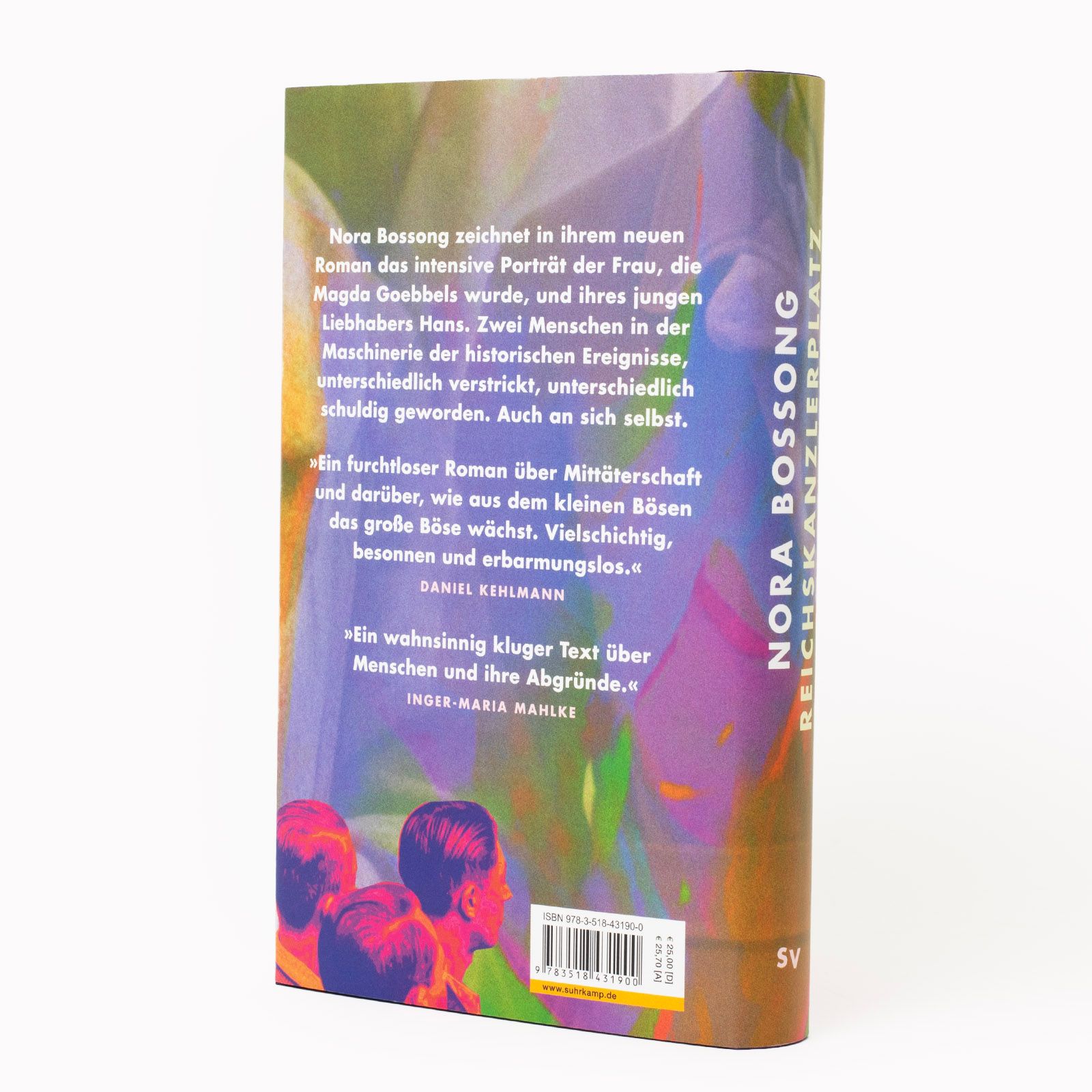 »Reichskanzlerplatz« von Nora Bossong: Blick aufs Buch