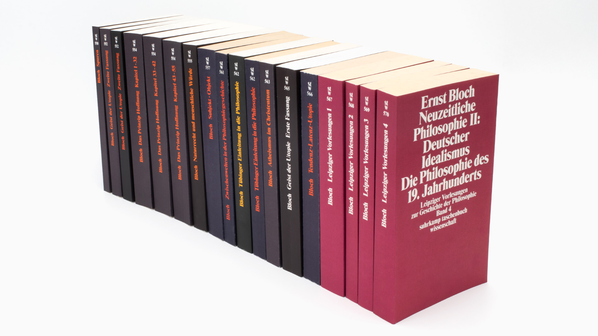 Ernst Bloch: Gesamtausgabe in 16 Bänden (Broschur)