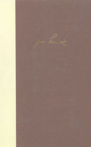 Bargfelder Ausgabe. Werkgruppe III: Essays und Biographisches