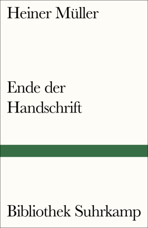 Ende der Handschrift