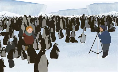 innenabbildung zu Little People, Big Dreams – David Attenborough