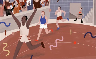 innenabbildung zu Jesse Owens – Little People, BIG DREAMS (Deutsche Ausgabe)