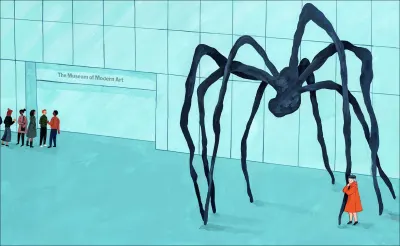 innenabbildung zu Little People, Big Dreams – Louise Bourgeois