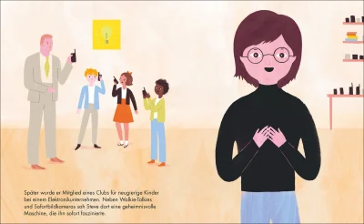 innenabbildung zu Steve Jobs – Little People, BIG DREAMS (Deutsche Ausgabe)