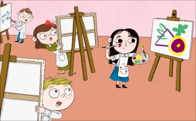 innenabbildung zu Little People, Big Dreams – Georgia O’Keeffe