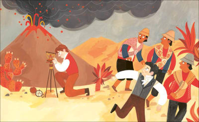 innenabbildung zu Little People, Big Dreams – Alexander von Humboldt